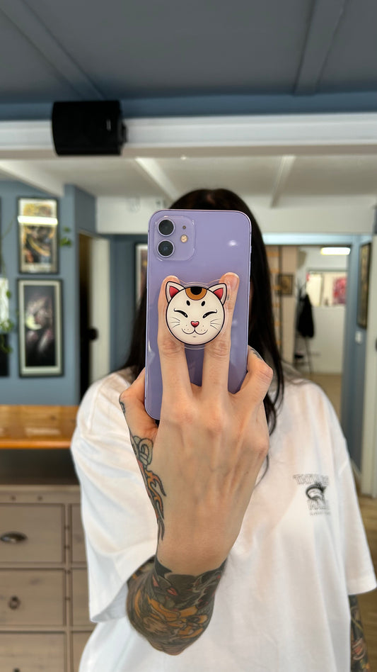 Phone Grip Gato de la suerte