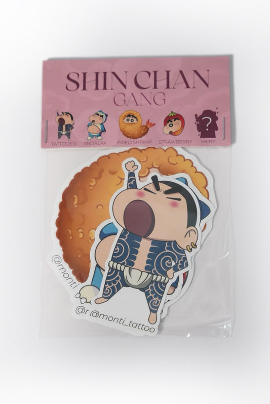 Pack de stickers SHIN CHAN GANG
